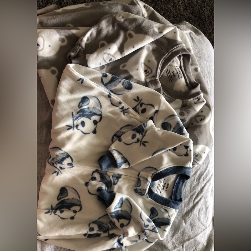 2 Fleece Sleep Sacks